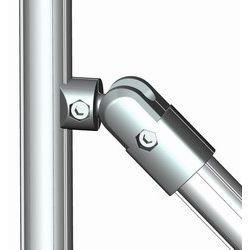 Swivel connector for profile D28